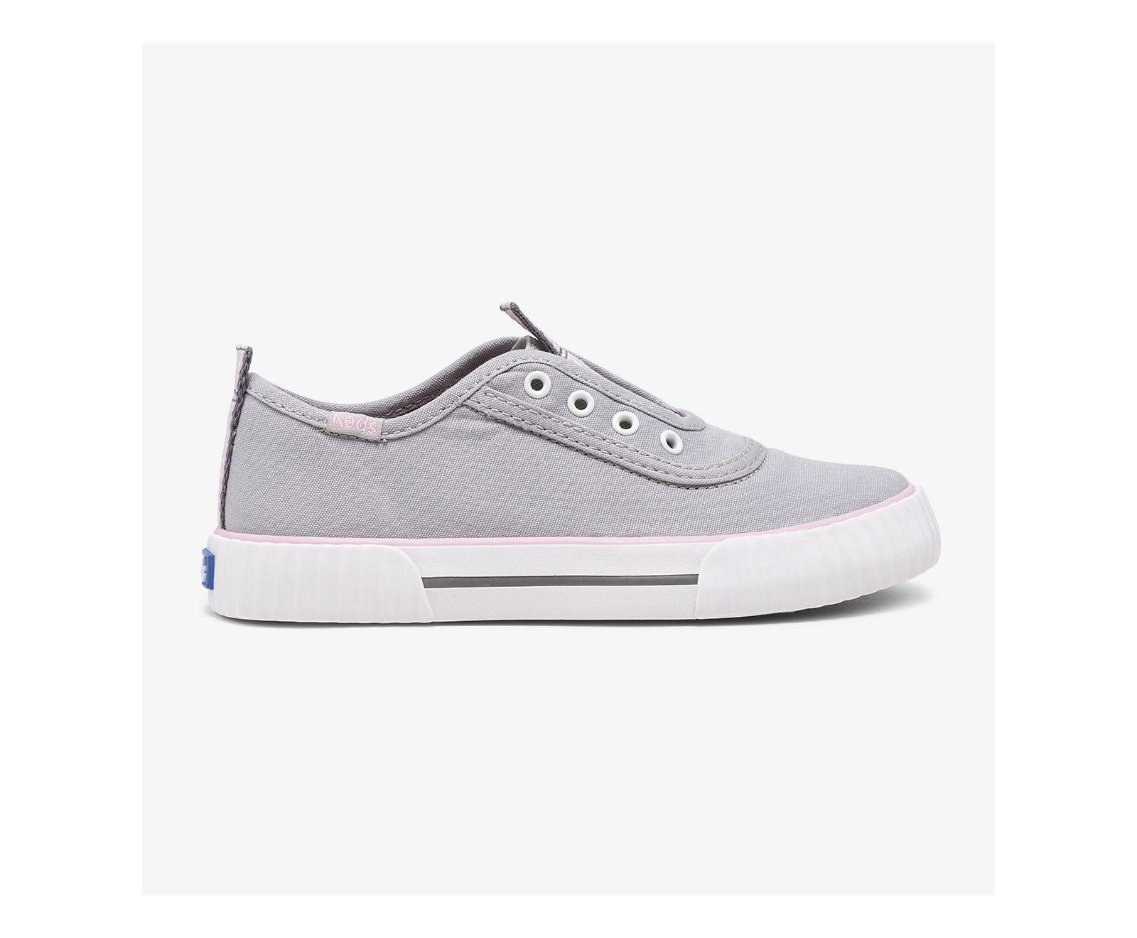 Big Kid's Topkick Washable Slip On Grey