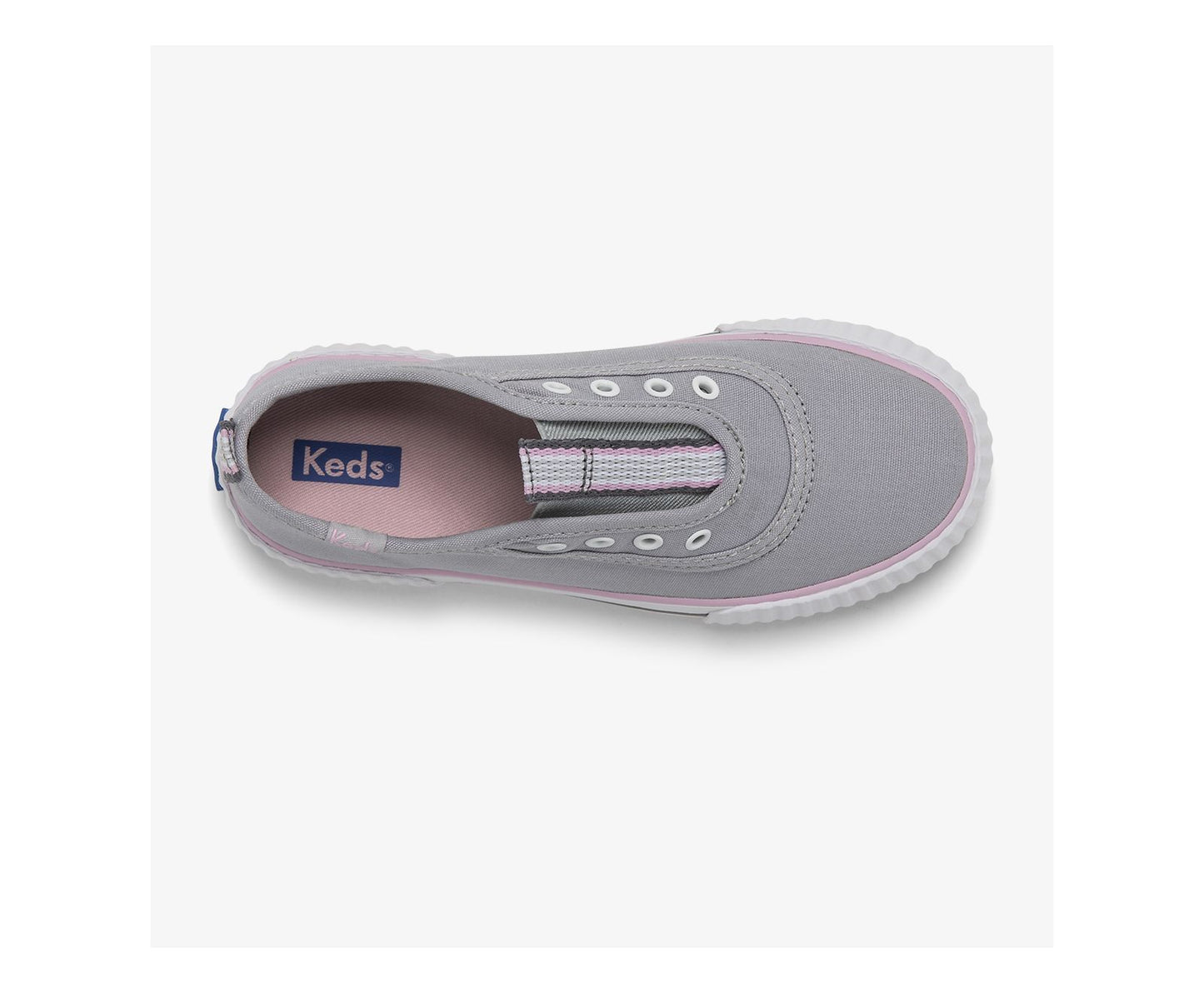 Big Kid's Topkick Washable Slip On Grey