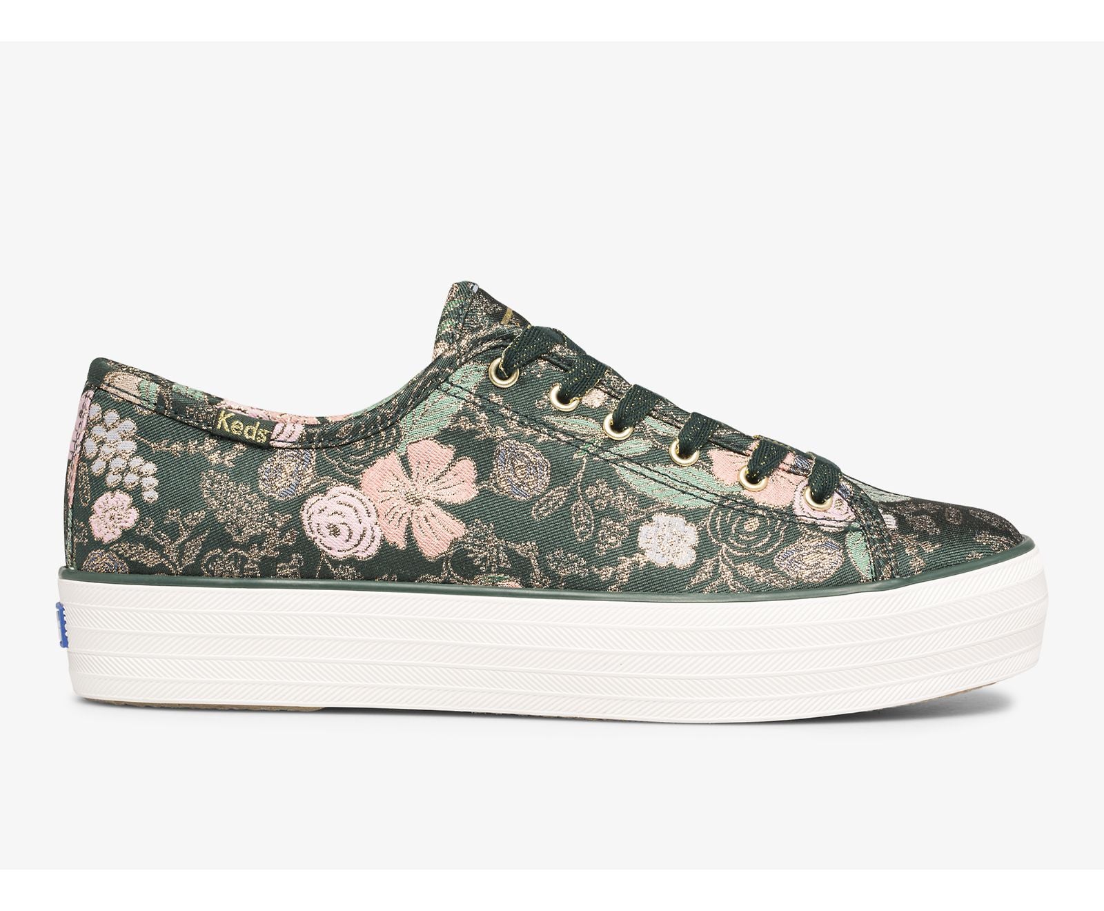 x Rifle Paper Co. Triple Kick Colette Jacquard Green/Multi