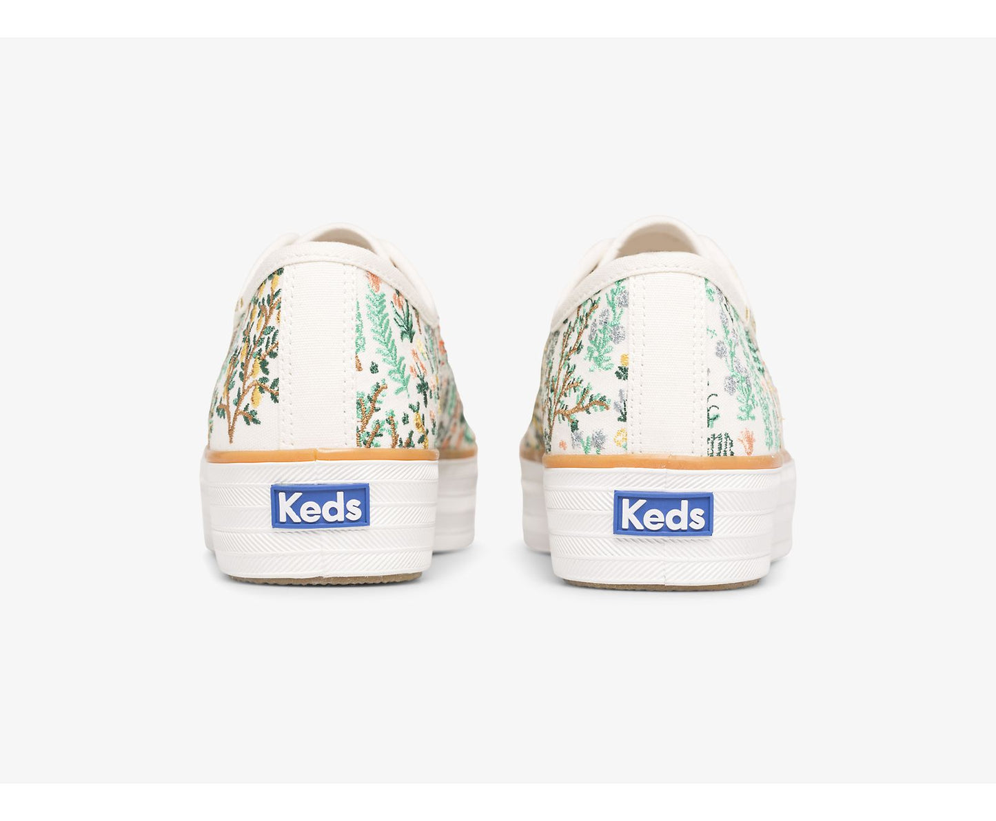 x Rifle Paper Co. Triple Kick Menagerie Embroidered Cream/Multi