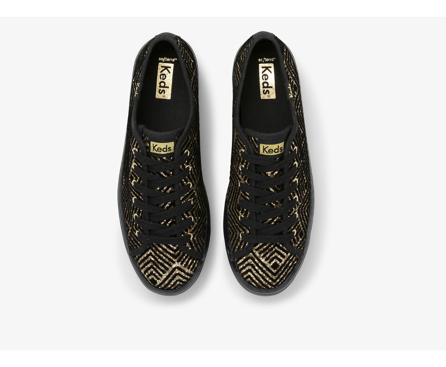 Triple Up Dazzle Black Gold