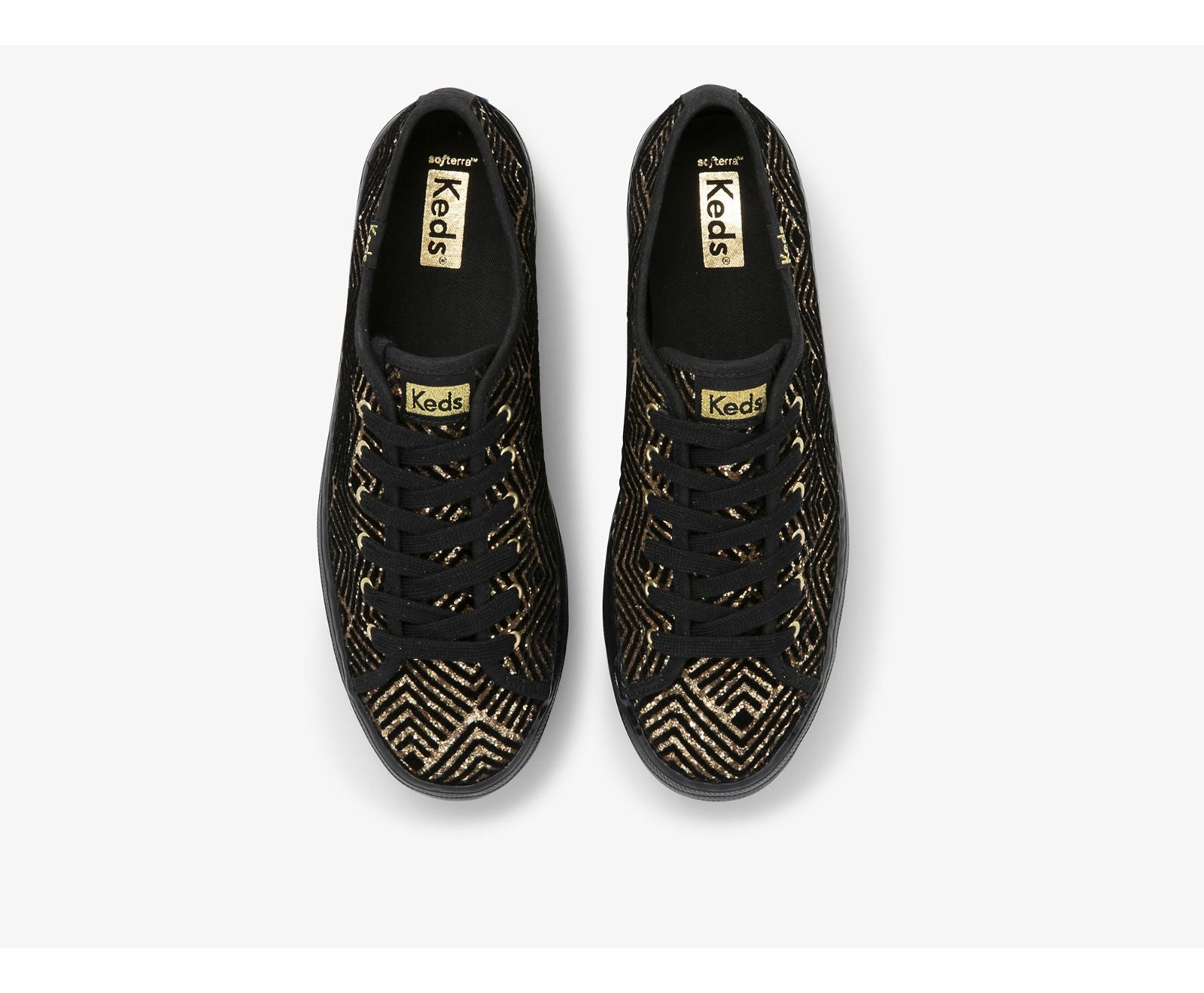 Triple Up Dazzle Black Gold