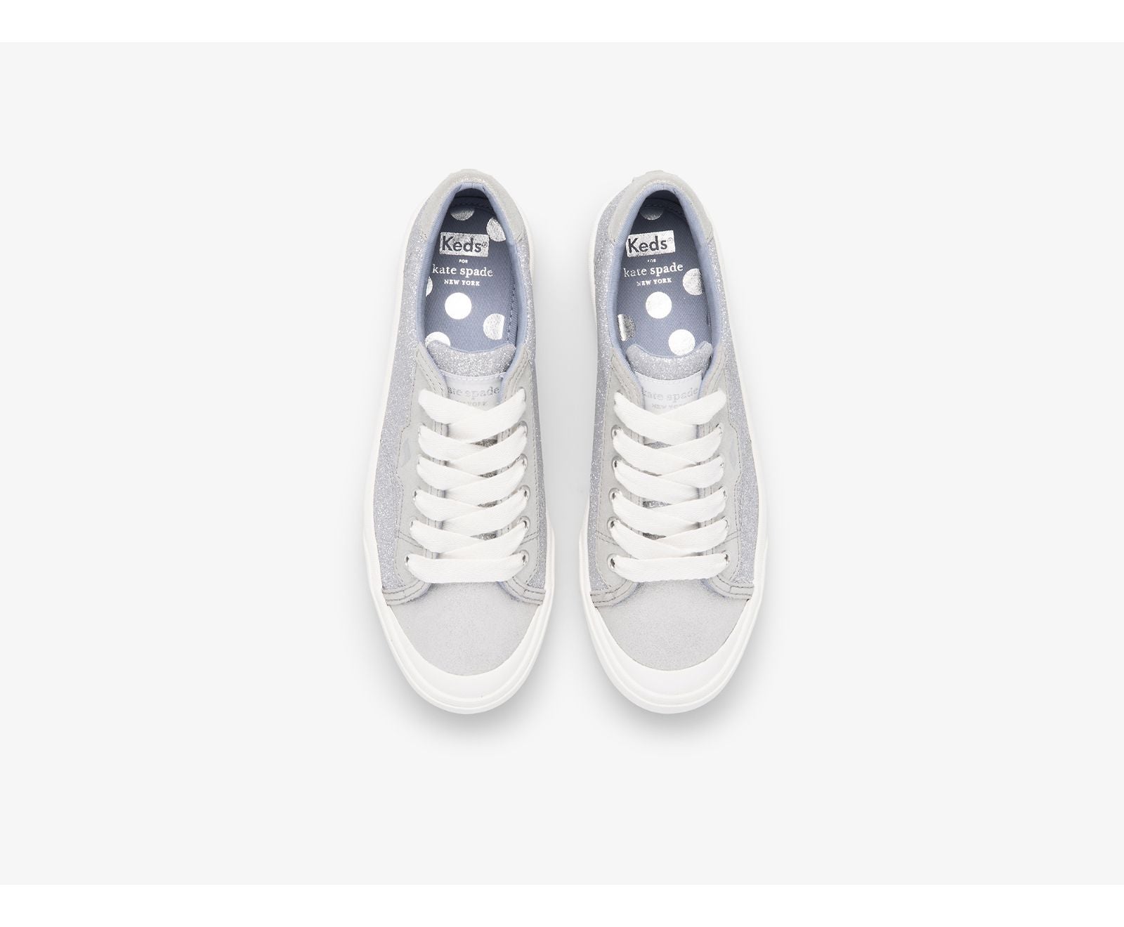 x kate spade new york Crew Kick 75 Mixed Media Silver