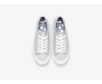 x kate spade new york Crew Kick 75 Mixed Media Silver