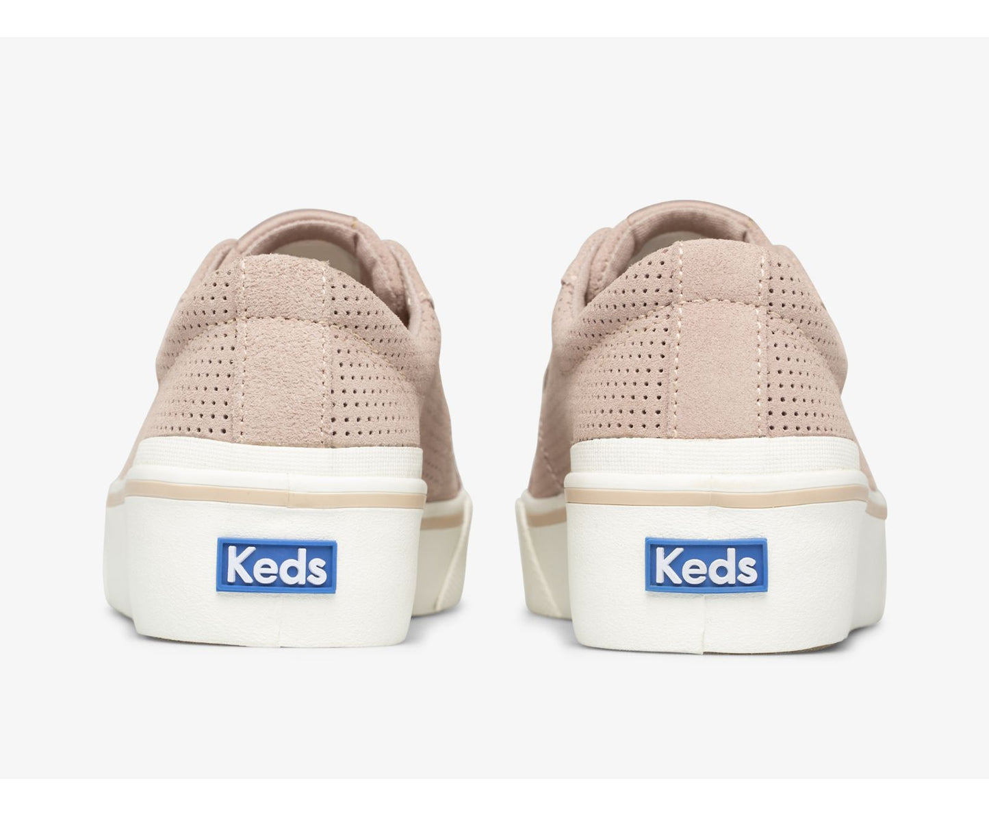 Jump Kick Duo Perf Suede Mauve