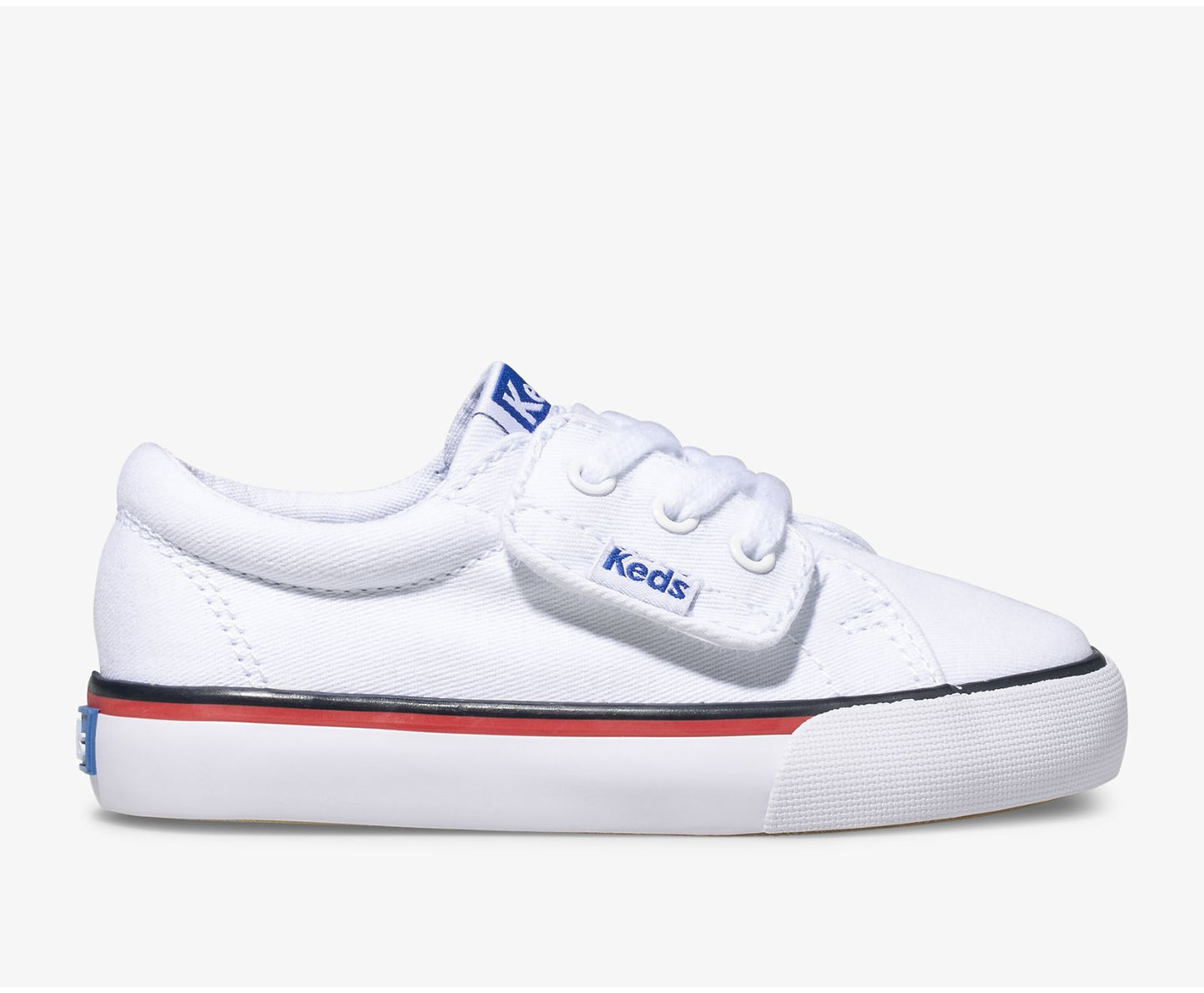 Big Kid's Jump Kick Jr Canvas White