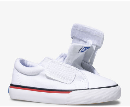 Big Kid's Jump Kick Jr Canvas White