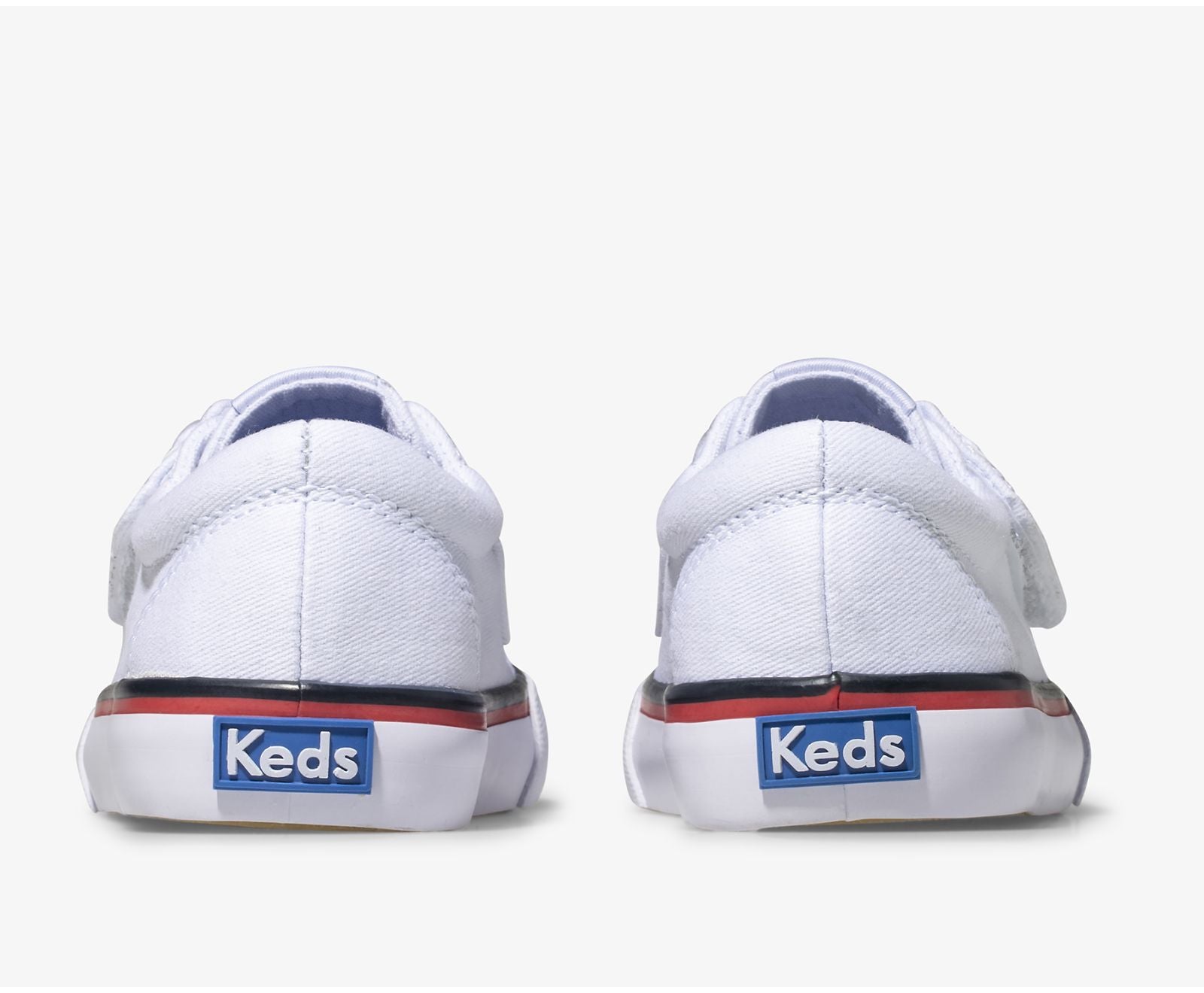 Big Kid's Jump Kick Jr Canvas White
