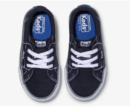 Big Kid's Jump Kick Jr Canvas Navy