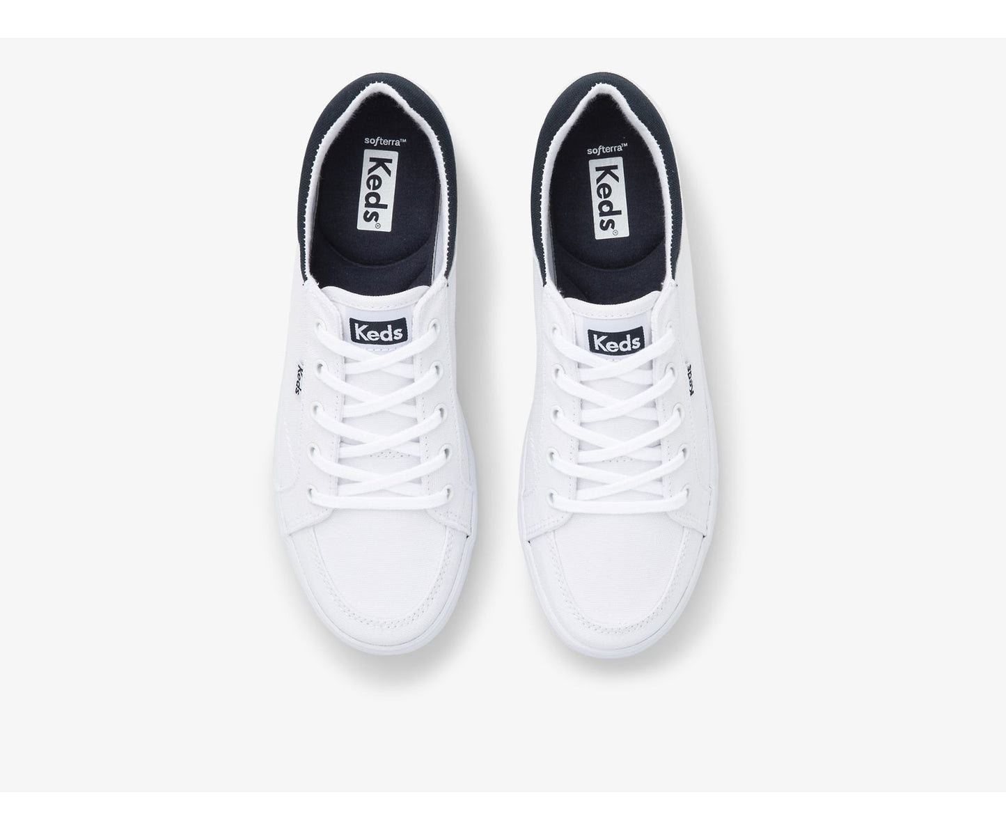 Center II Canvas White Navy