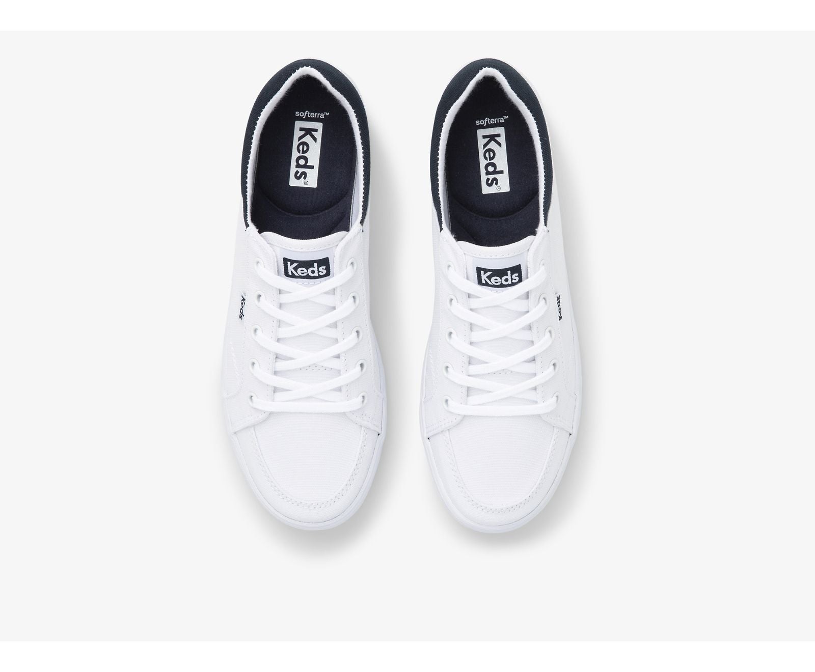Center II Canvas White Navy