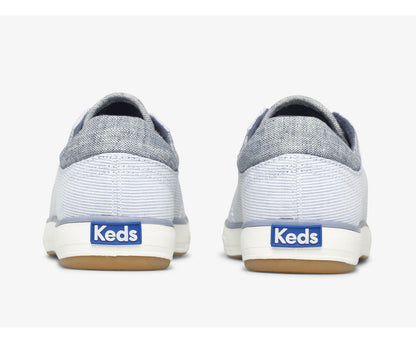 Center II Chambray Stripe Blue
