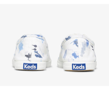 Chillax Splatter Twill White Blue