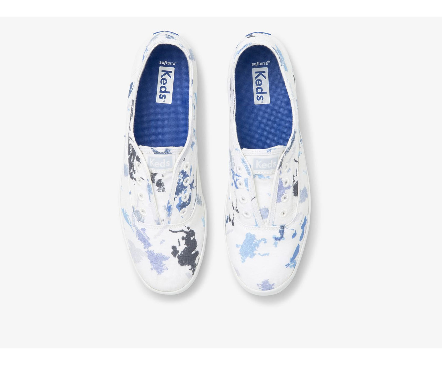 Chillax Splatter Twill White Blue