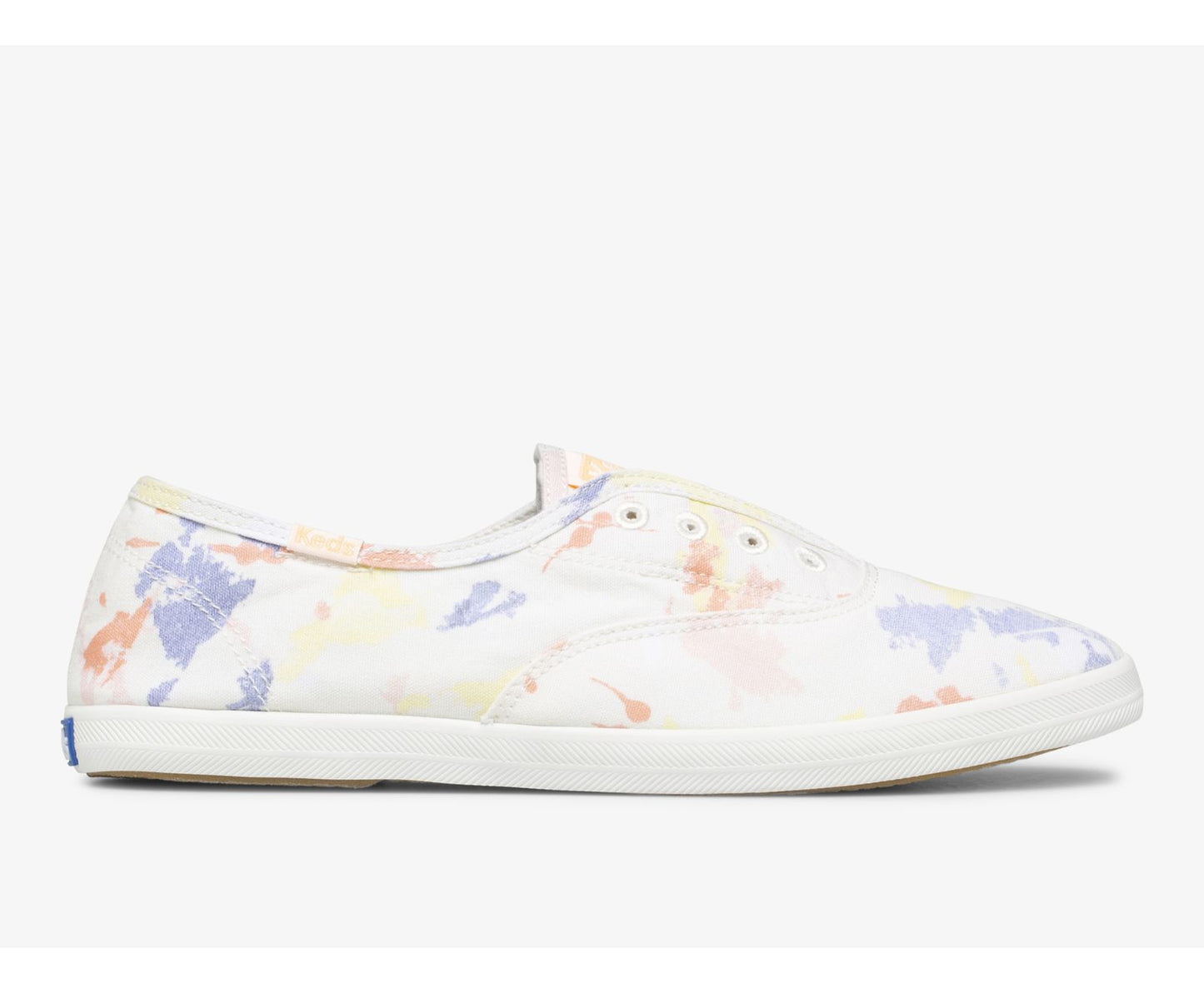 Chillax Splatter Twill White Peach