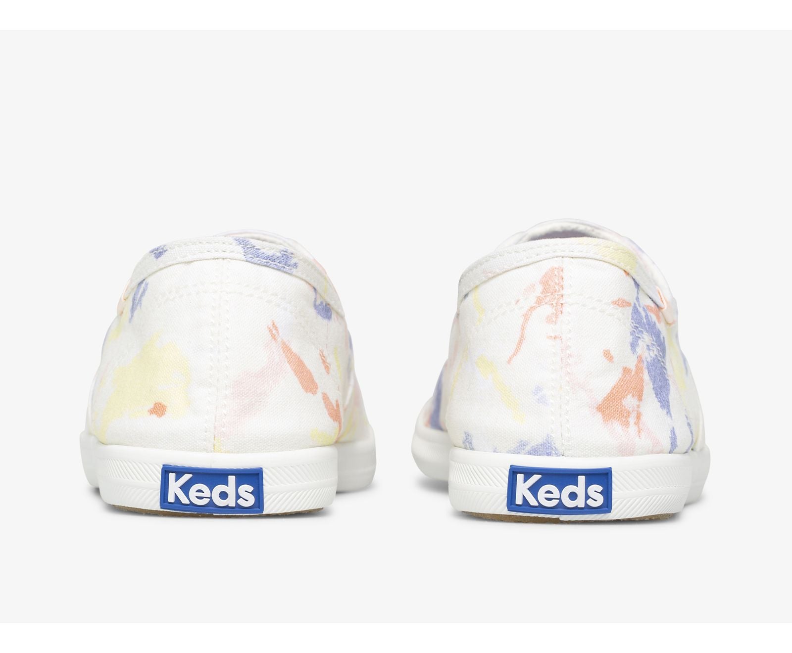 Chillax Splatter Twill White Peach