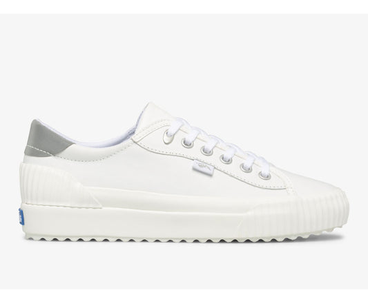 Demi TRX Leather White Silver