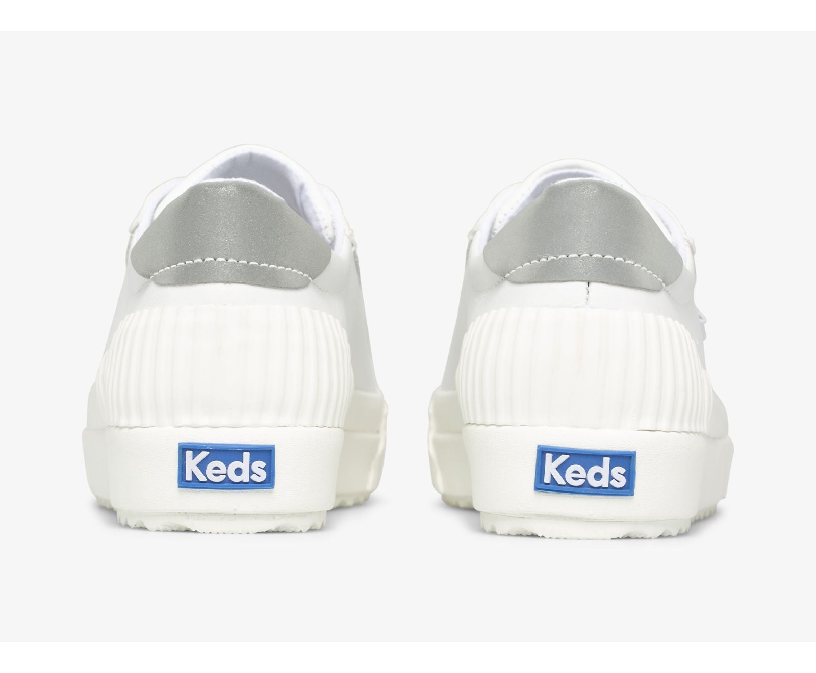 Demi TRX Leather White Silver