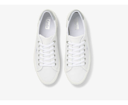 Demi TRX Leather White Silver