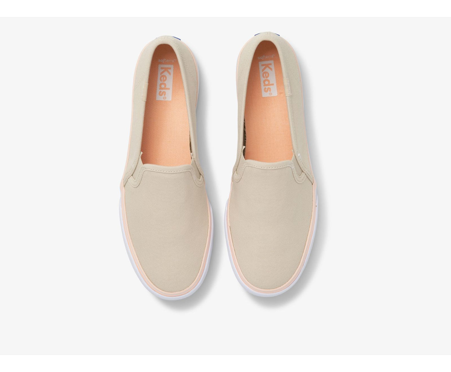 Double Decker Canvas Washable Beige