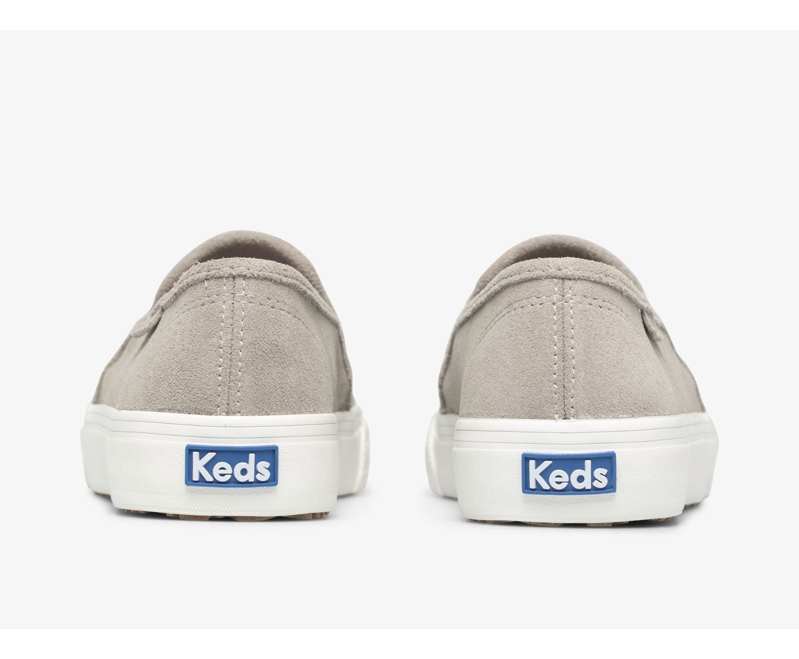 Double Decker Perf Suede Grey