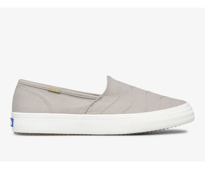 Double Decker Wave Canvas Grey