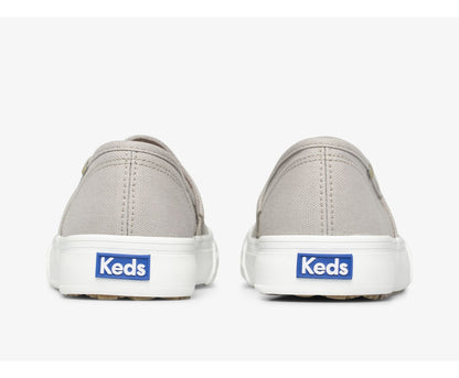 Double Decker Wave Canvas Grey