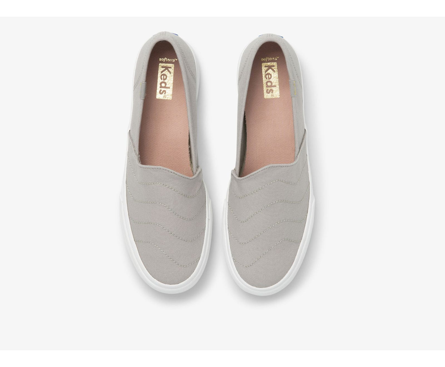 Double Decker Wave Canvas Grey