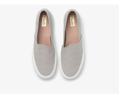 Double Decker Wave Canvas Grey