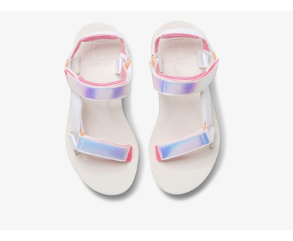 Trio Iridescent White Multi