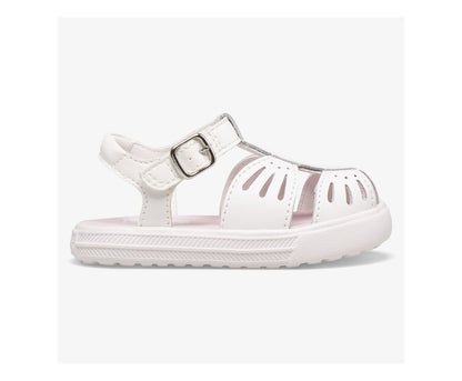 Big Kid's Daphne Butterfly Leather White