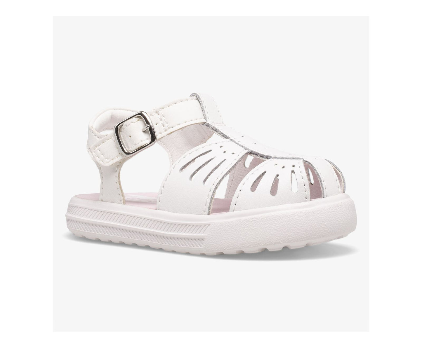Big Kid's Daphne Butterfly Leather White