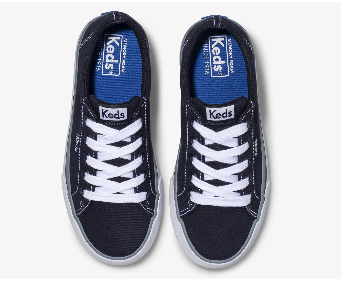 Big Kid's Jump Kick Canvas Navy