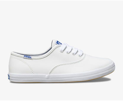 Big Kid's Champion CVO Sneaker Leather White Leather