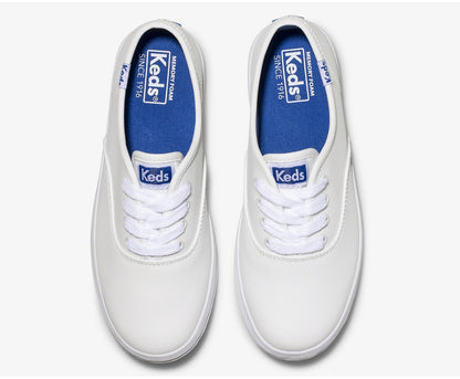 Big Kid's Champion CVO Sneaker Leather White Leather